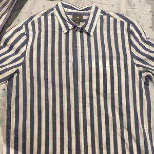 H&M Button Down Striped